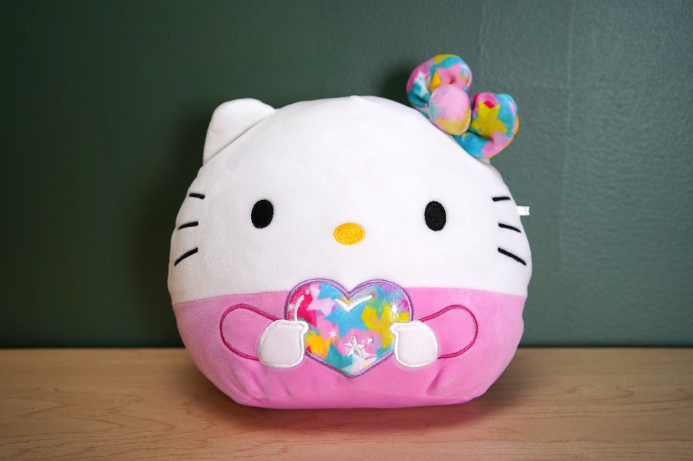 Hello Kitty Squishmallow Star Shine with Cute Bow & Heart 8" Plush, Soft